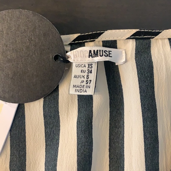 NWT Amuse Society striped Dress - Picture 3 of 7